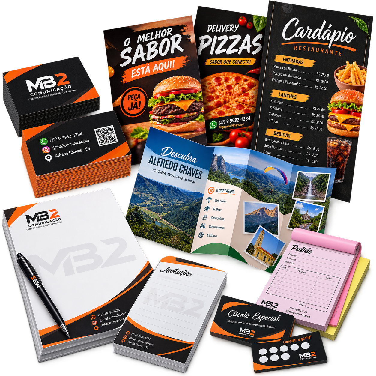 Cartões de visita personalizados
